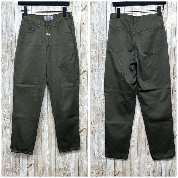 Vintage Marithé François Girbaud Femme Olive Pants [2210]